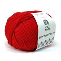 Merino 125 ( 046 красный) 100% меринос экстрафайн 50 г/125 м